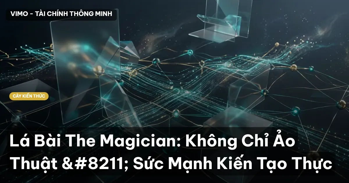 Lá Bài The Magician: Không Chỉ Ảo Thuật – Sức Mạnh Kiến Tạo Thực