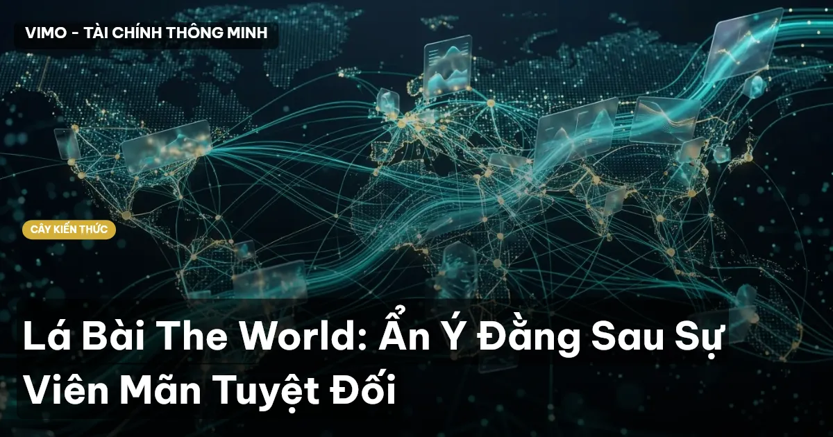 Lá Bài The World: Ẩn Ý Đằng Sau Sự Viên Mãn Tuyệt Đối