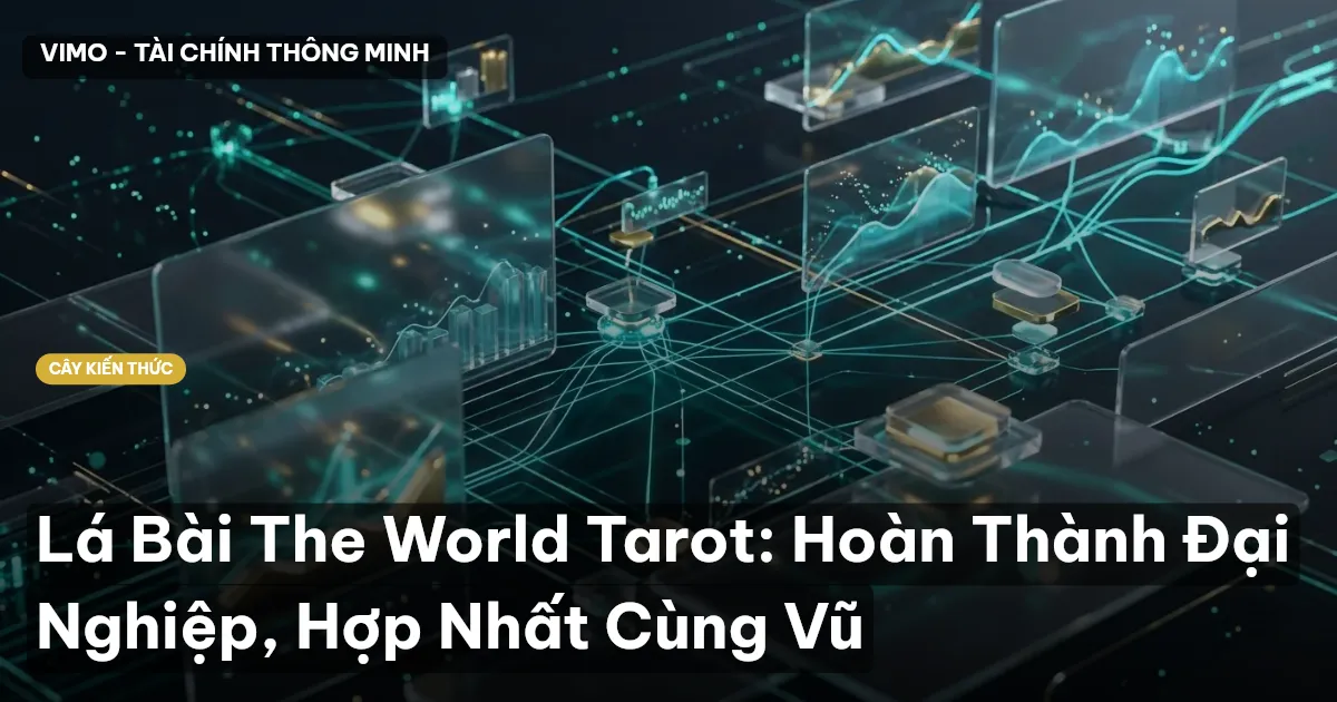 Lá Bài The World Tarot: Hoàn Thành Đại Nghiệp, Hợp Nhất Cùng Vũ