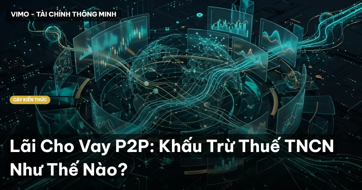 Lãi Cho Vay P2P: Khấu Trừ Thuế TNCN Như Thế Nào?