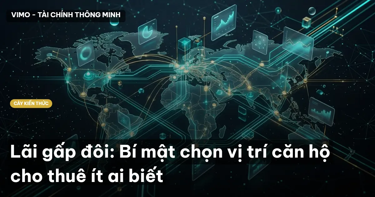 Lãi gấp đôi: Bí mật chọn vị trí căn hộ cho thuê ít ai biết
