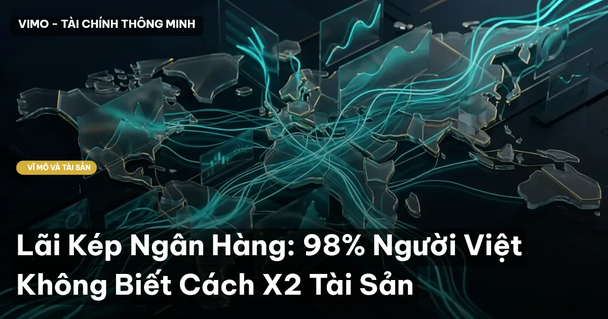 Lãi Kép Ngân Hàng: 98% Người Việt Không Biết Cách X2 Tài Sản