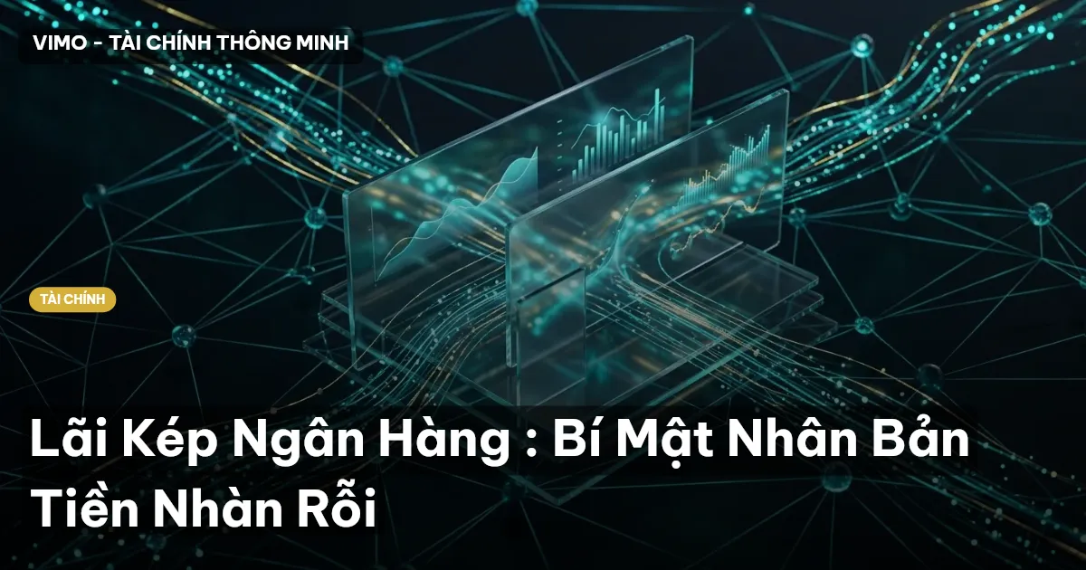 Lãi Kép Ngân Hàng : Bí Mật Nhân Bản Tiền Nhàn Rỗi