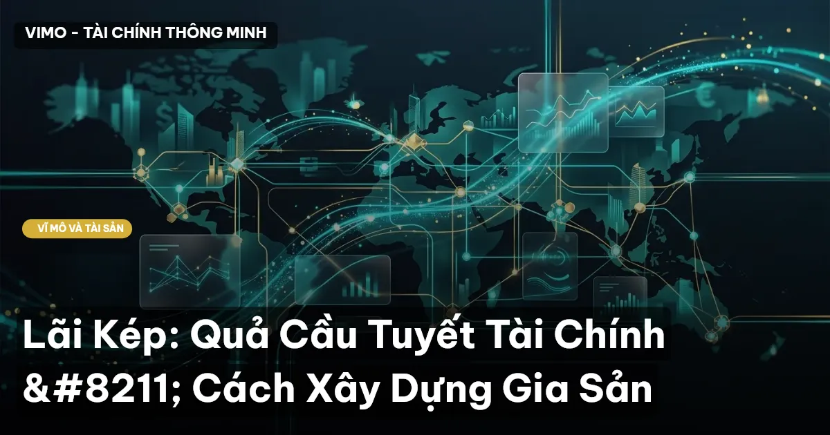 Lãi Kép: Quả Cầu Tuyết Tài Chính – Cách Xây Dựng Gia Sản