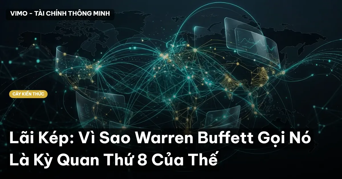 Lãi Kép: Vì Sao Warren Buffett Gọi Nó Là Kỳ Quan Thứ 8 Của Thế