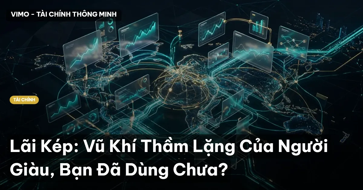 Lãi Kép: Vũ Khí Thầm Lặng Của Người Giàu, Bạn Đã Dùng Chưa?