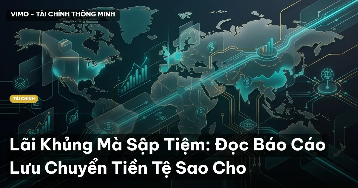 Lãi Khủng Mà Sập Tiệm: Đọc Báo Cáo Lưu Chuyển Tiền Tệ Sao Cho