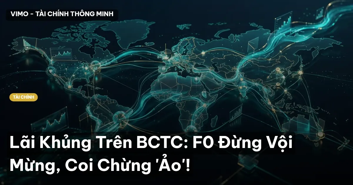 Lãi Khủng Trên BCTC: F0 Đừng Vội Mừng, Coi Chừng 'Ảo'!