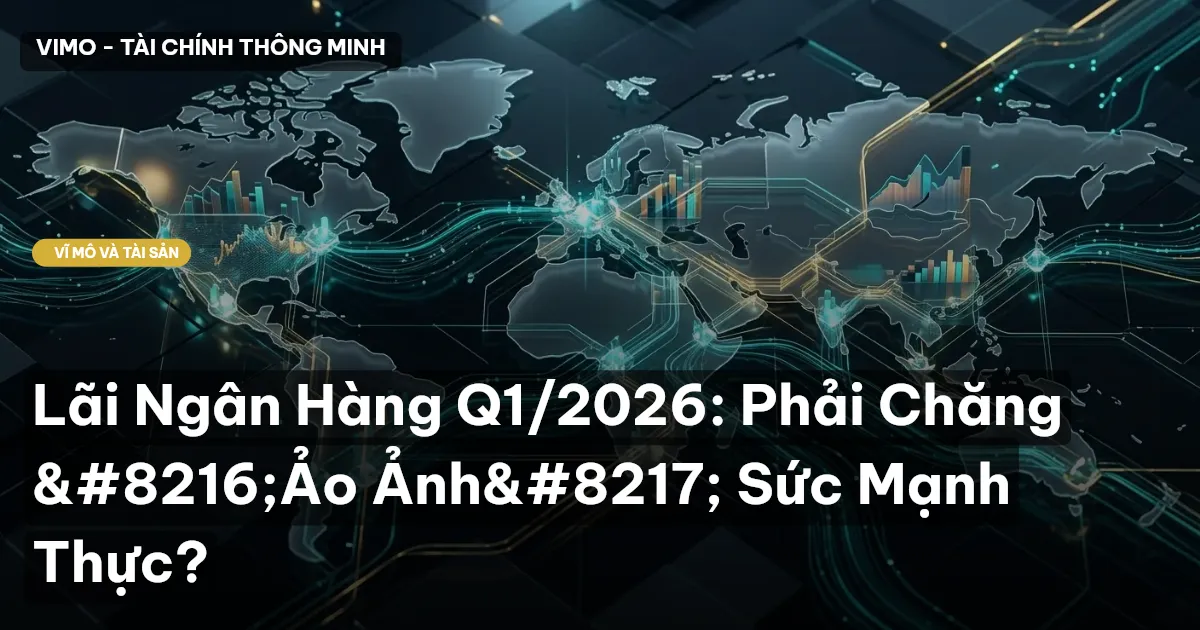 Lãi Ngân Hàng Q1/2026: Phải Chăng ‘Ảo Ảnh’ Sức Mạnh Thực?