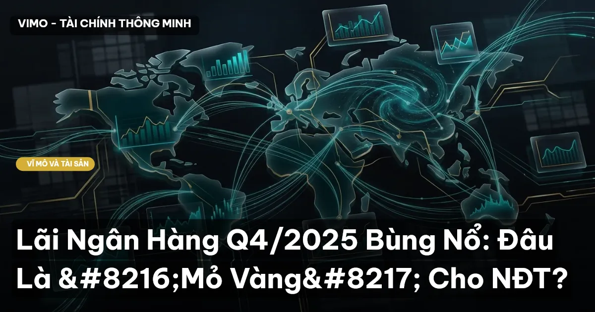 Lãi Ngân Hàng Q4/2025 Bùng Nổ: Đâu Là ‘Mỏ Vàng’ Cho NĐT?