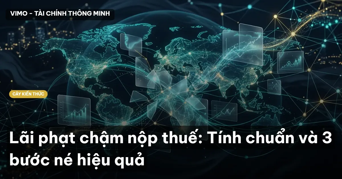 Lãi phạt chậm nộp thuế: Tính chuẩn và 3 bước né hiệu quả