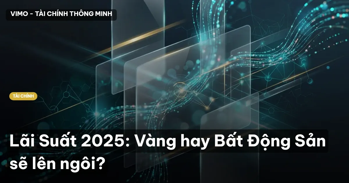 Lãi Suất 2025: Vàng hay Bất Động Sản sẽ lên ngôi?