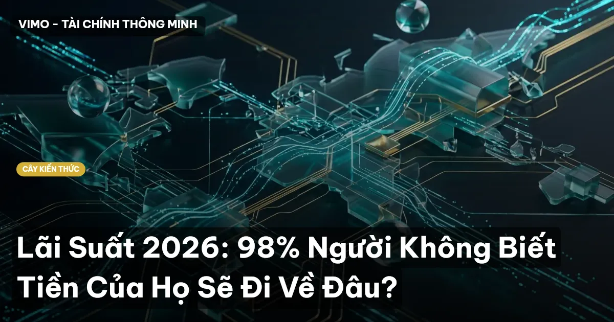 Lãi Suất 2026: 98% Người Không Biết Tiền Của Họ Sẽ Đi Về Đâu?