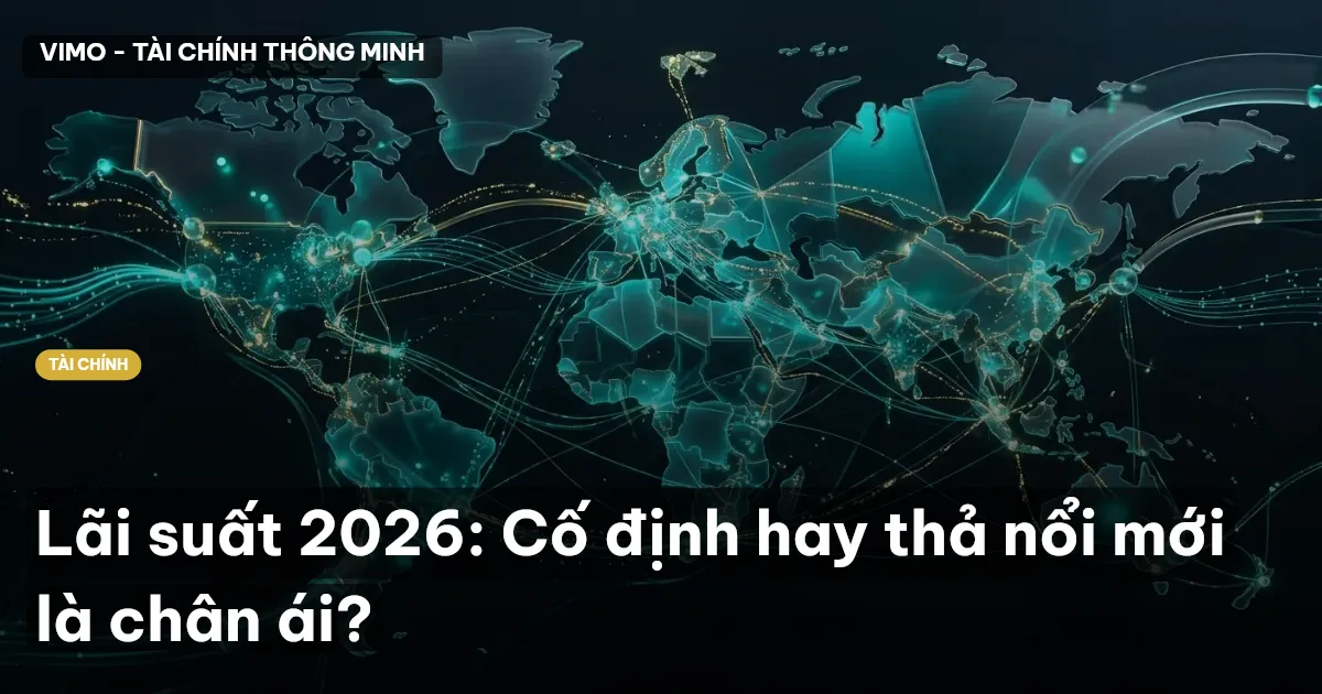 Lãi suất 2026: Cố định hay thả nổi mới là chân ái?