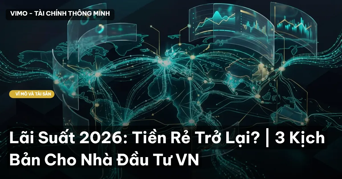 Lãi Suất 2026: Tiền Rẻ Trở Lại? | 3 Kịch Bản Cho Nhà Đầu Tư VN