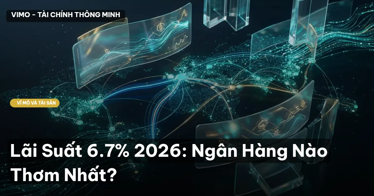 Lãi Suất 6.7% 2026: Ngân Hàng Nào Thơm Nhất?