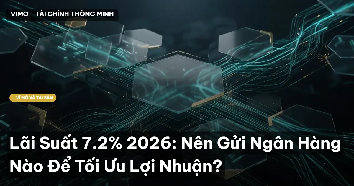 Lãi Suất 7.2% 2026: Nên Gửi Ngân Hàng Nào Để Tối Ưu Lợi Nhuận?