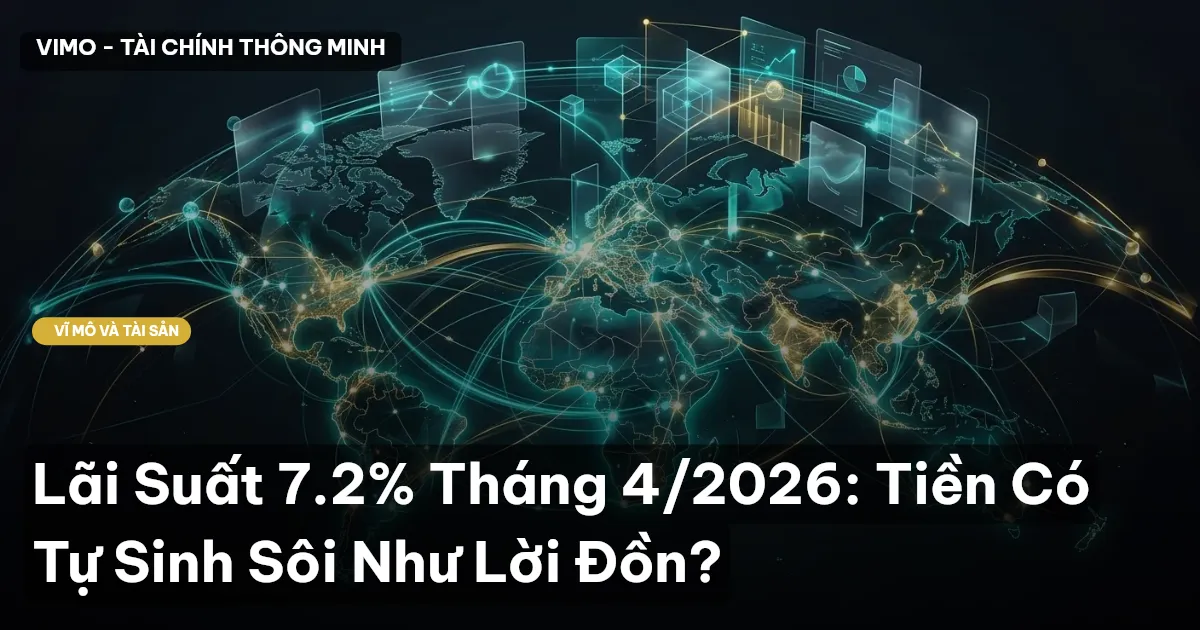 Lãi Suất 7.2% Tháng 4/2026: Tiền Có Tự Sinh Sôi Như Lời Đồn?