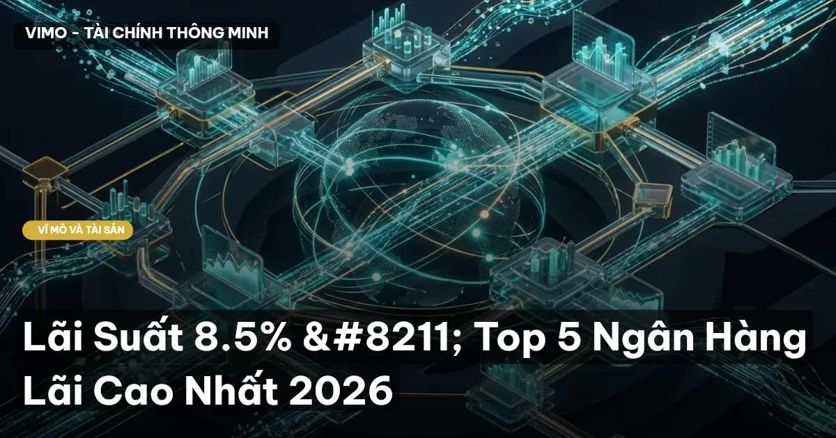 Lãi Suất 8.5% – Top 5 Ngân Hàng Lãi Cao Nhất 2026