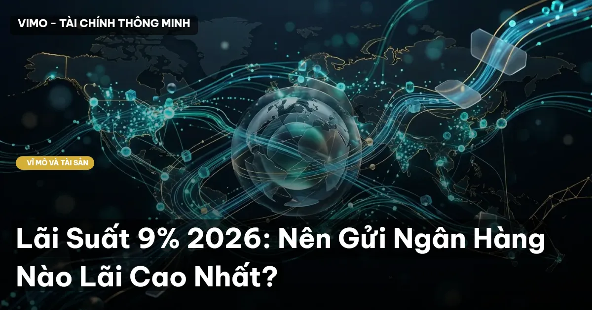 Lãi Suất 9% 2026: Nên Gửi Ngân Hàng Nào Lãi Cao Nhất?