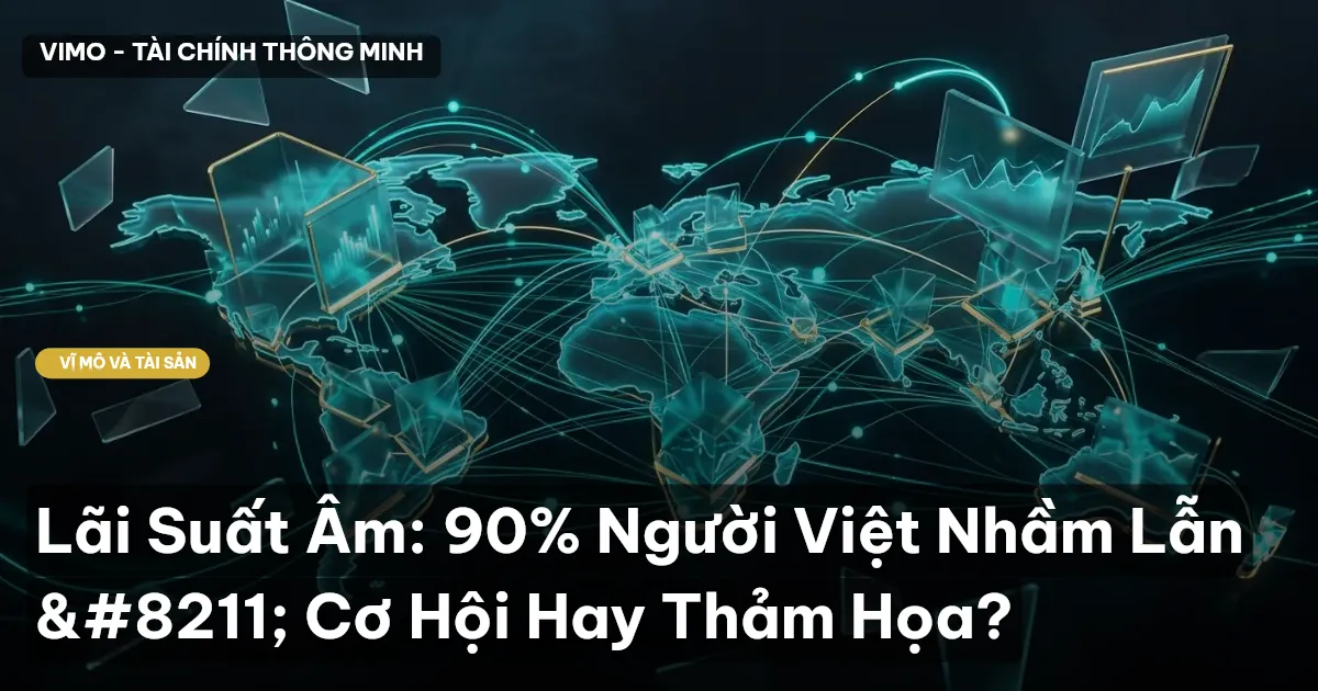 Lãi Suất Âm: 90% Người Việt Nhầm Lẫn – Cơ Hội Hay Thảm Họa?