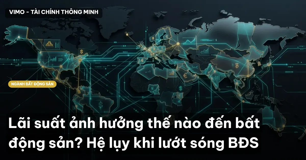 Lãi suất ảnh hưởng thế nào đến bất động sản? Hệ lụy khi lướt sóng BĐS