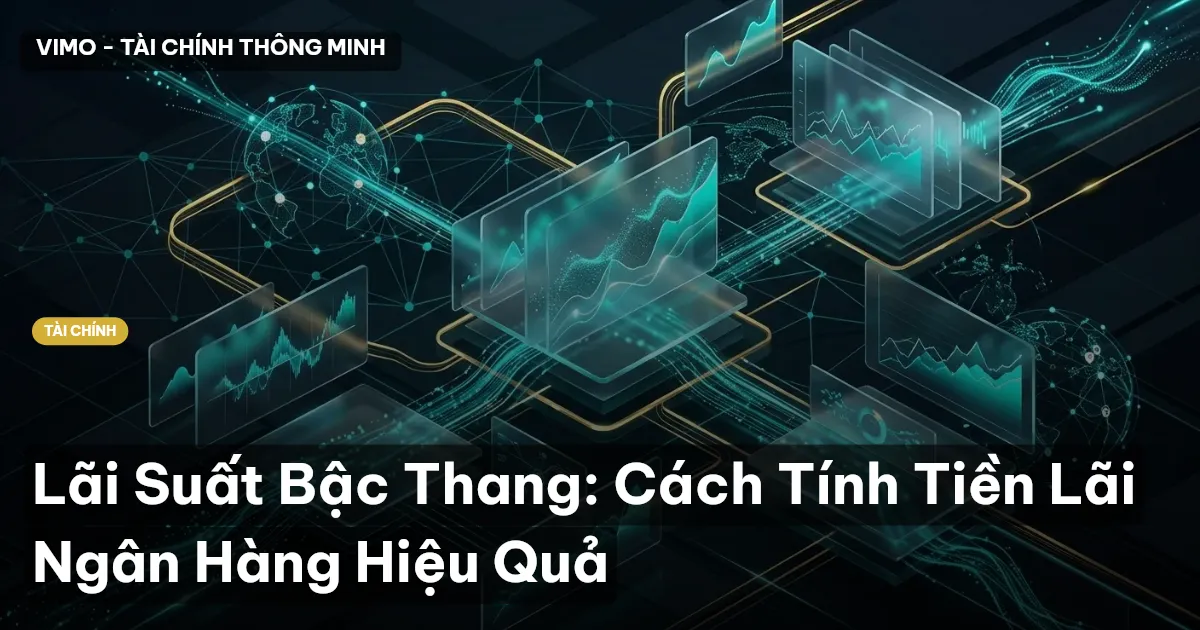 Lãi Suất Bậc Thang: Cách Tính Tiền Lãi Ngân Hàng Hiệu Quả