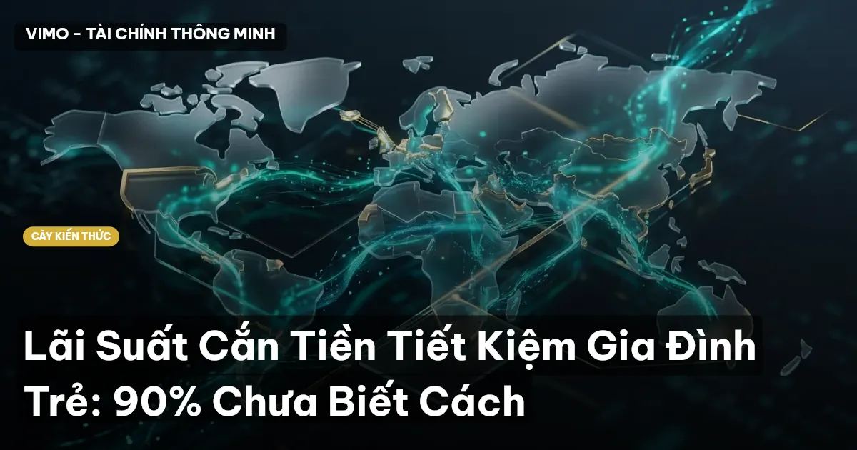 Lãi Suất Cắn Tiền Tiết Kiệm Gia Đình Trẻ: 90% Chưa Biết Cách