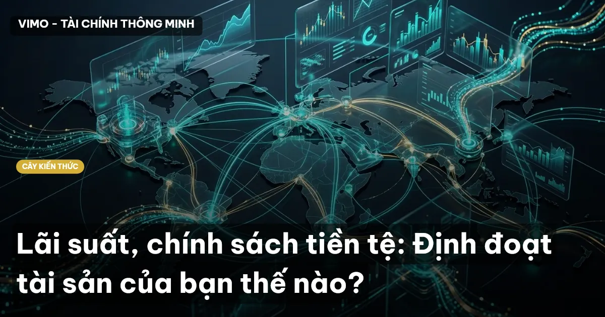 Lãi suất, chính sách tiền tệ: Định đoạt tài sản của bạn thế nào?