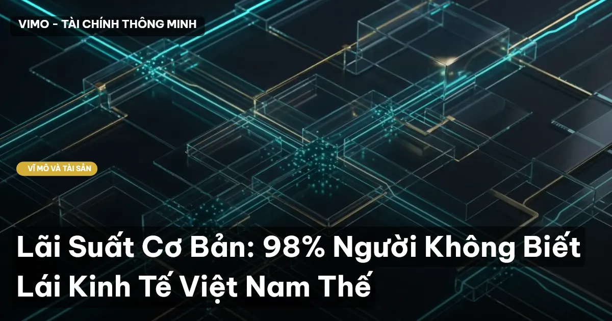 Lãi Suất Cơ Bản: 98% Người Không Biết Lái Kinh Tế Việt Nam Thế