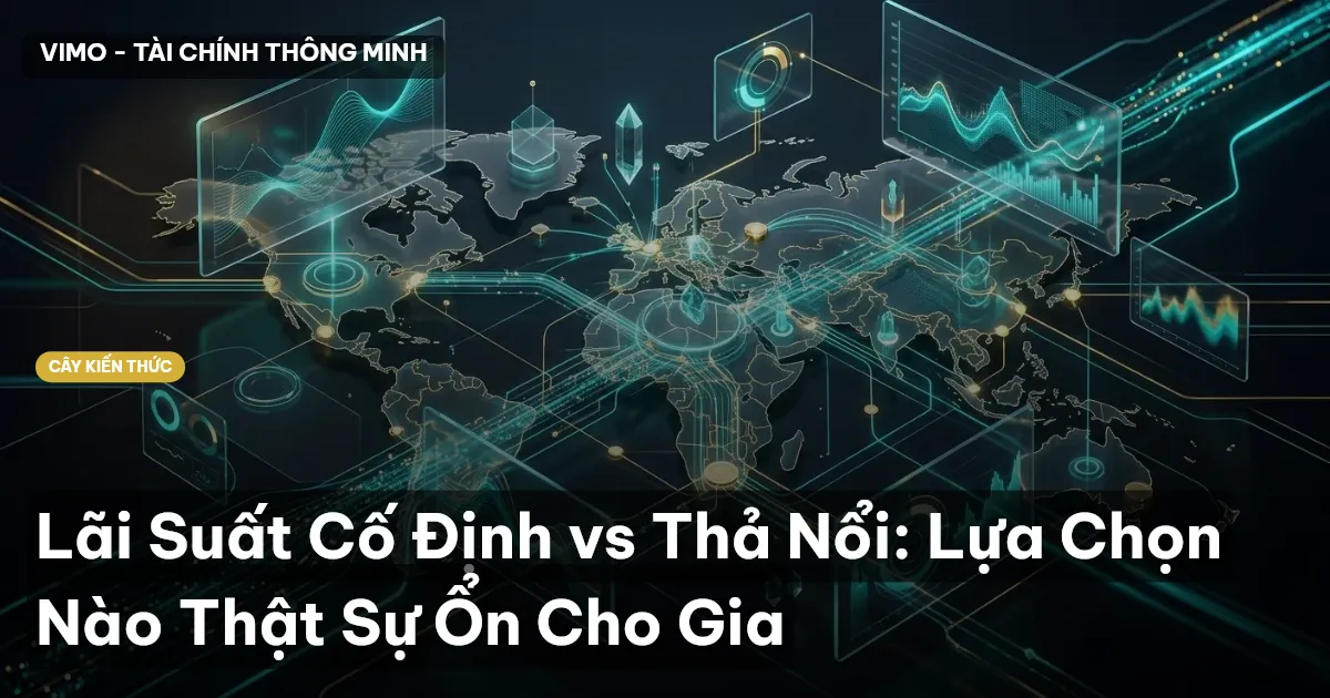 Lãi Suất Cố Định vs Thả Nổi: Lựa Chọn Nào Thật Sự Ổn Cho Gia