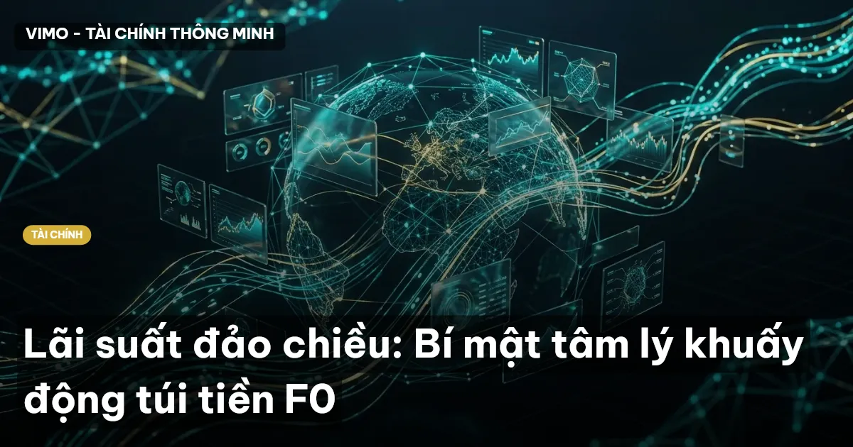Lãi suất đảo chiều: Bí mật tâm lý khuấy động túi tiền F0