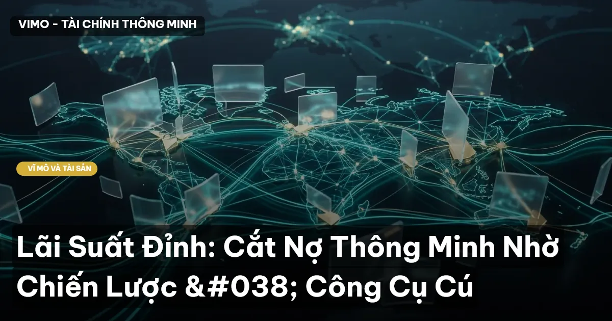 Lãi Suất Đỉnh: Cắt Nợ Thông Minh Nhờ Chiến Lược & Công Cụ Cú
