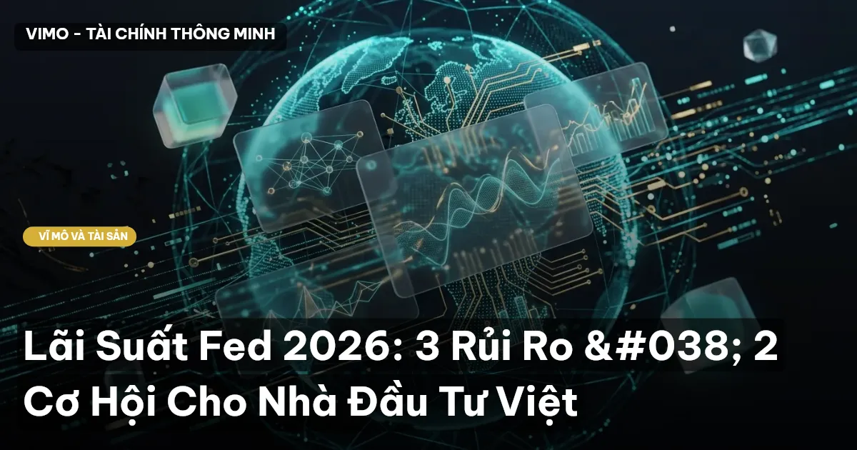 Lãi Suất Fed 2026: 3 Rủi Ro & 2 Cơ Hội Cho Nhà Đầu Tư Việt