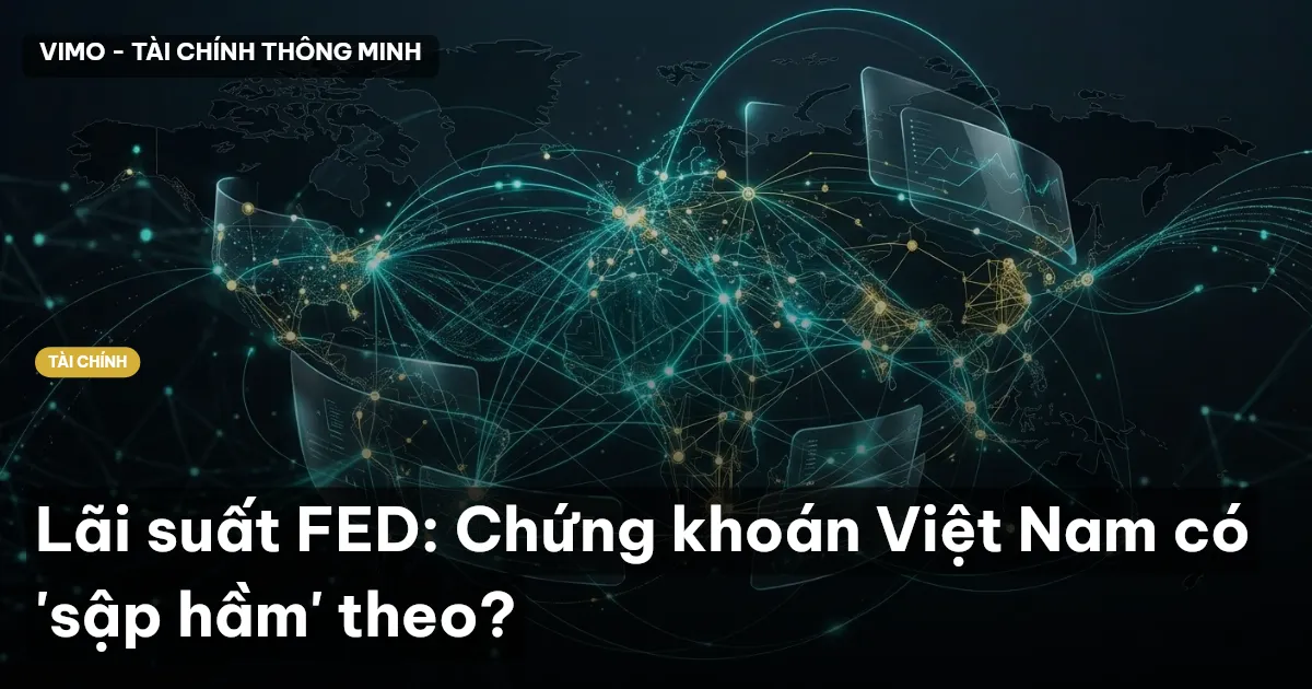 Lãi suất FED: Chứng khoán Việt Nam có 'sập hầm' theo?