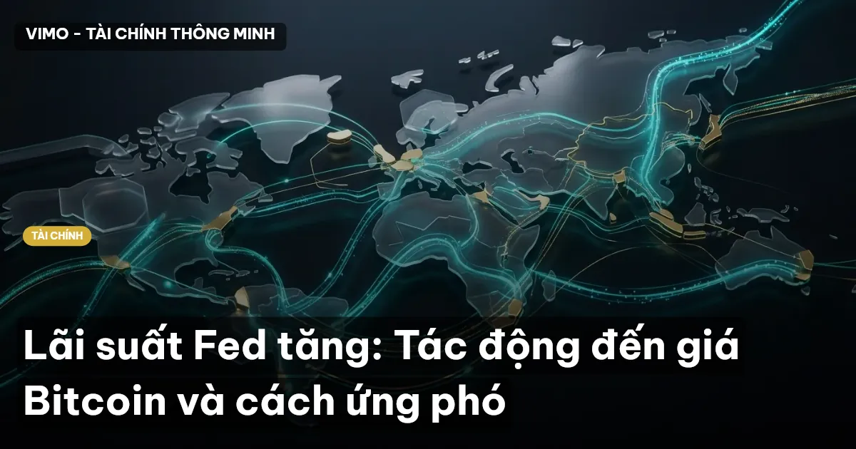 Lãi suất Fed tăng: Tác động đến giá Bitcoin và cách ứng phó