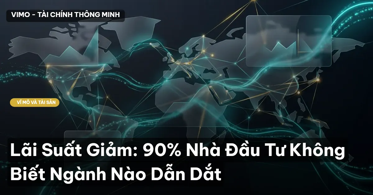 Lãi Suất Giảm: 90% Nhà Đầu Tư Không Biết Ngành Nào Dẫn Dắt