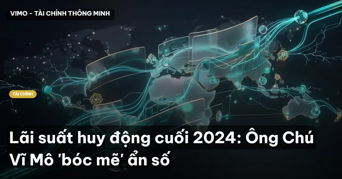 lãi suất huy động 2024