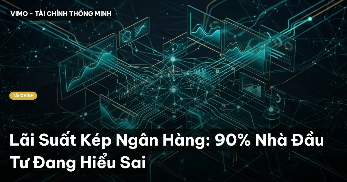 Lãi Suất Kép Ngân Hàng: 90% Nhà Đầu Tư Đang Hiểu Sai