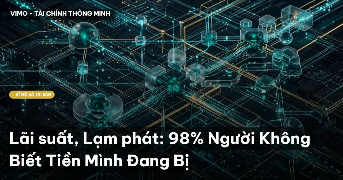 Lãi suất, Lạm phát: 98% Người Không Biết Tiền Mình Đang Bị