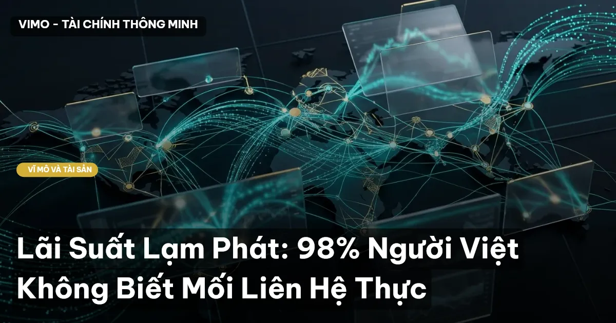 Lãi Suất Lạm Phát: 98% Người Việt Không Biết Mối Liên Hệ Thực