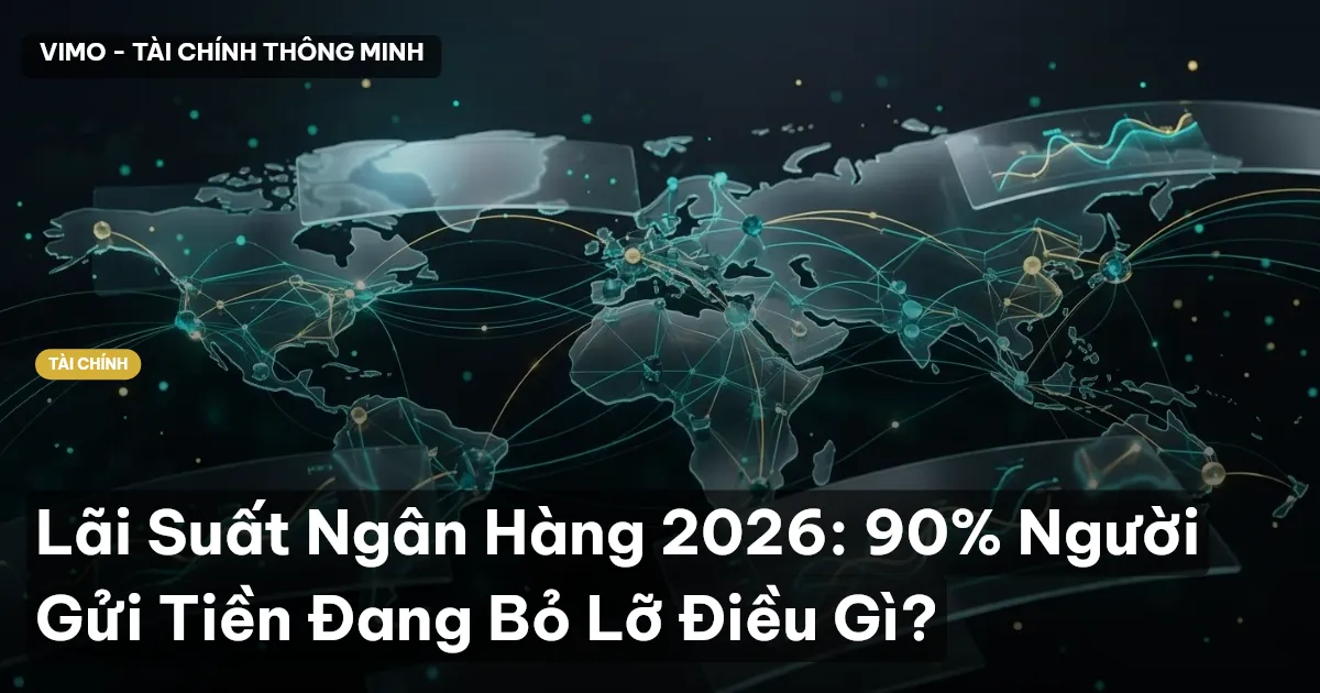 Lãi Suất Ngân Hàng 2026: 90% Người Gửi Tiền Đang Bỏ Lỡ Điều Gì?
