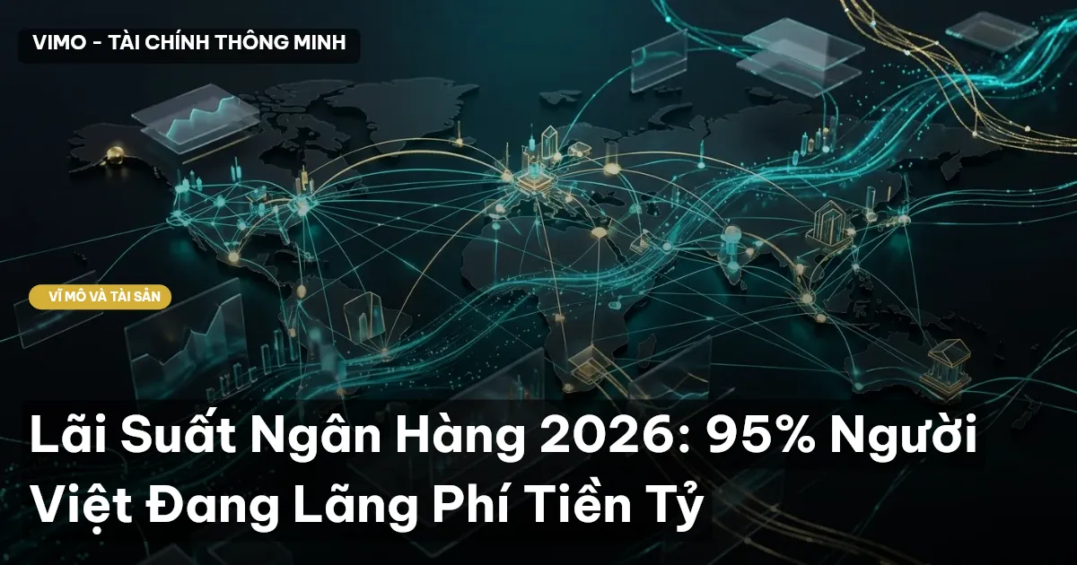 Lãi Suất Ngân Hàng 2026: 95% Người Việt Đang Lãng Phí Tiền Tỷ