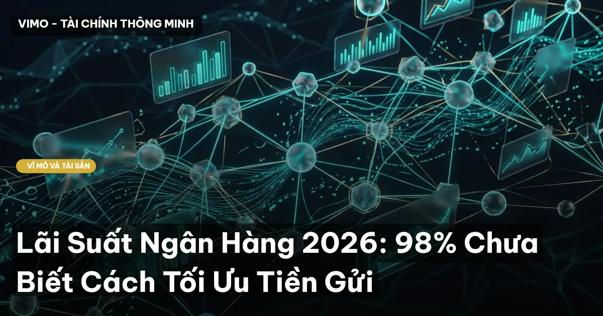 Lãi Suất Ngân Hàng 2026: 98% Chưa Biết Cách Tối Ưu Tiền Gửi
