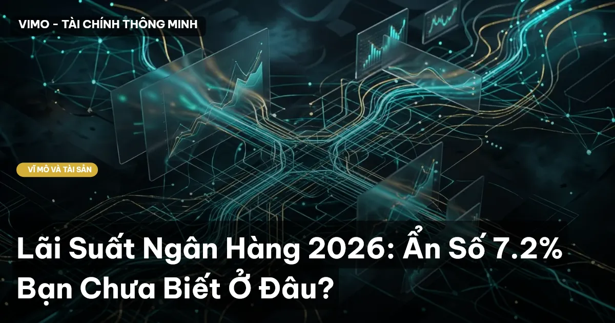 Lãi Suất Ngân Hàng 2026: Ẩn Số 7.2% Bạn Chưa Biết Ở Đâu?