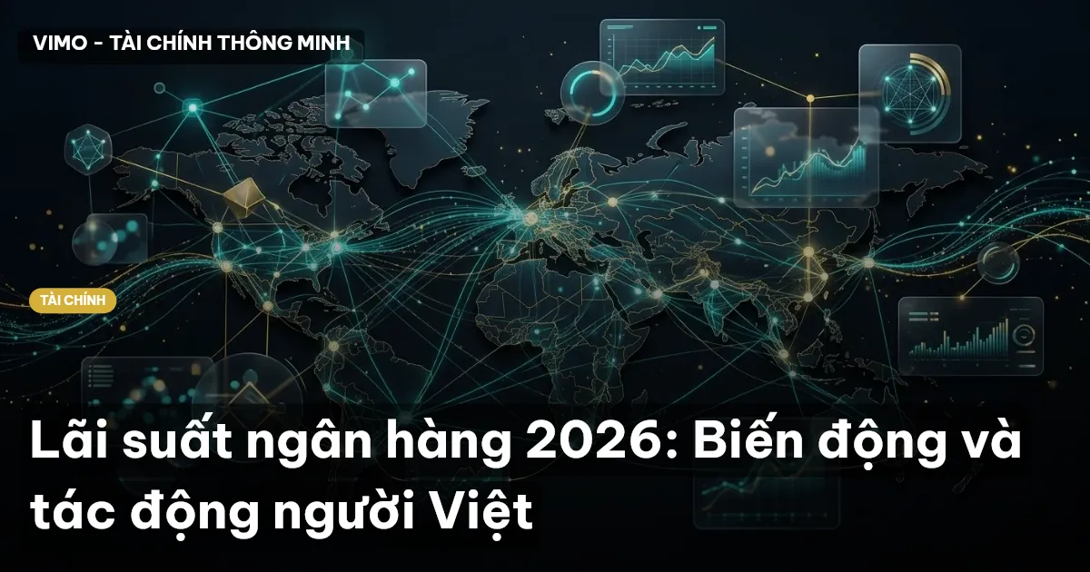 Lãi suất ngân hàng 2026: Biến động và tác động người Việt