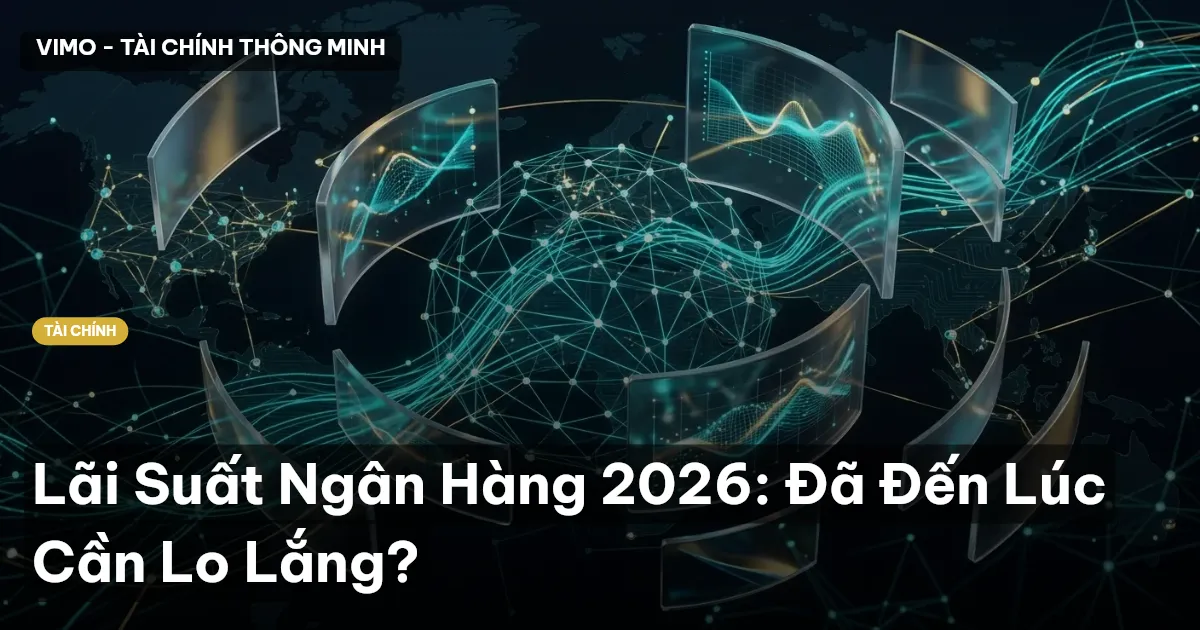 Lãi Suất Ngân Hàng 2026: Đã Đến Lúc Cần Lo Lắng?