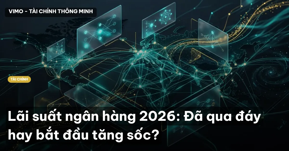 Lãi suất ngân hàng 2026: Đã qua đáy hay bắt đầu tăng sốc?