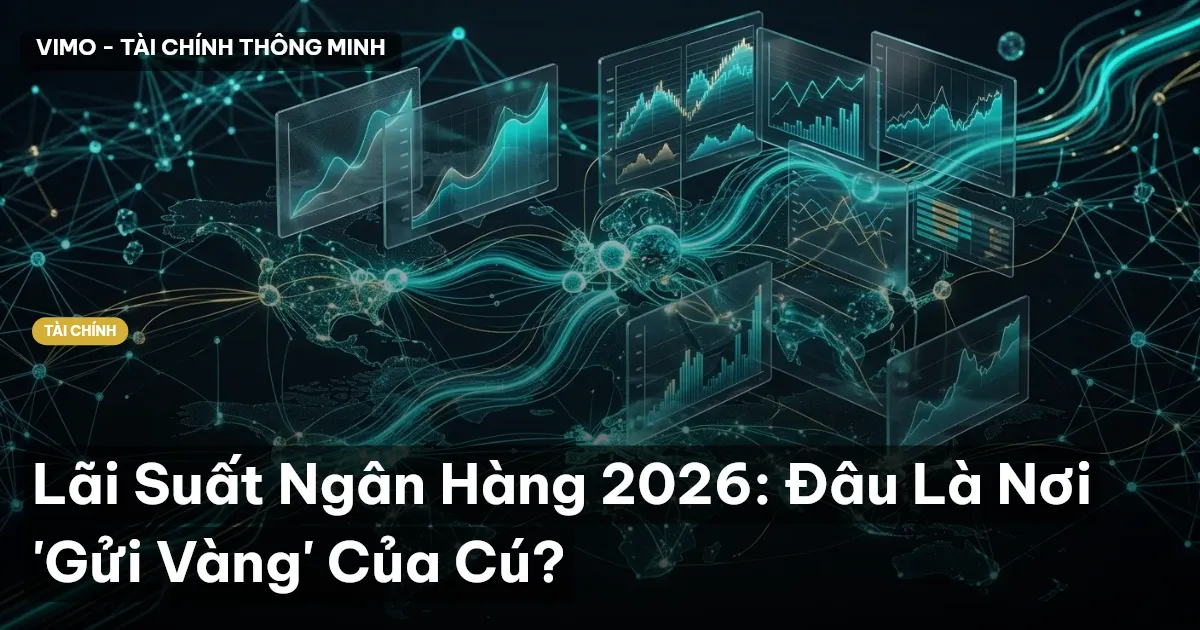 Lãi Suất Ngân Hàng 2026: Đâu Là Nơi 'Gửi Vàng' Của Cú?