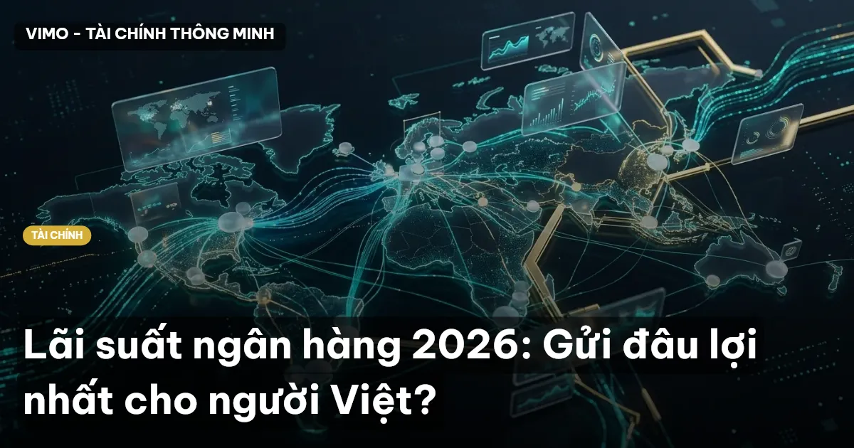 Lãi suất ngân hàng 2026: Gửi đâu lợi nhất cho người Việt?